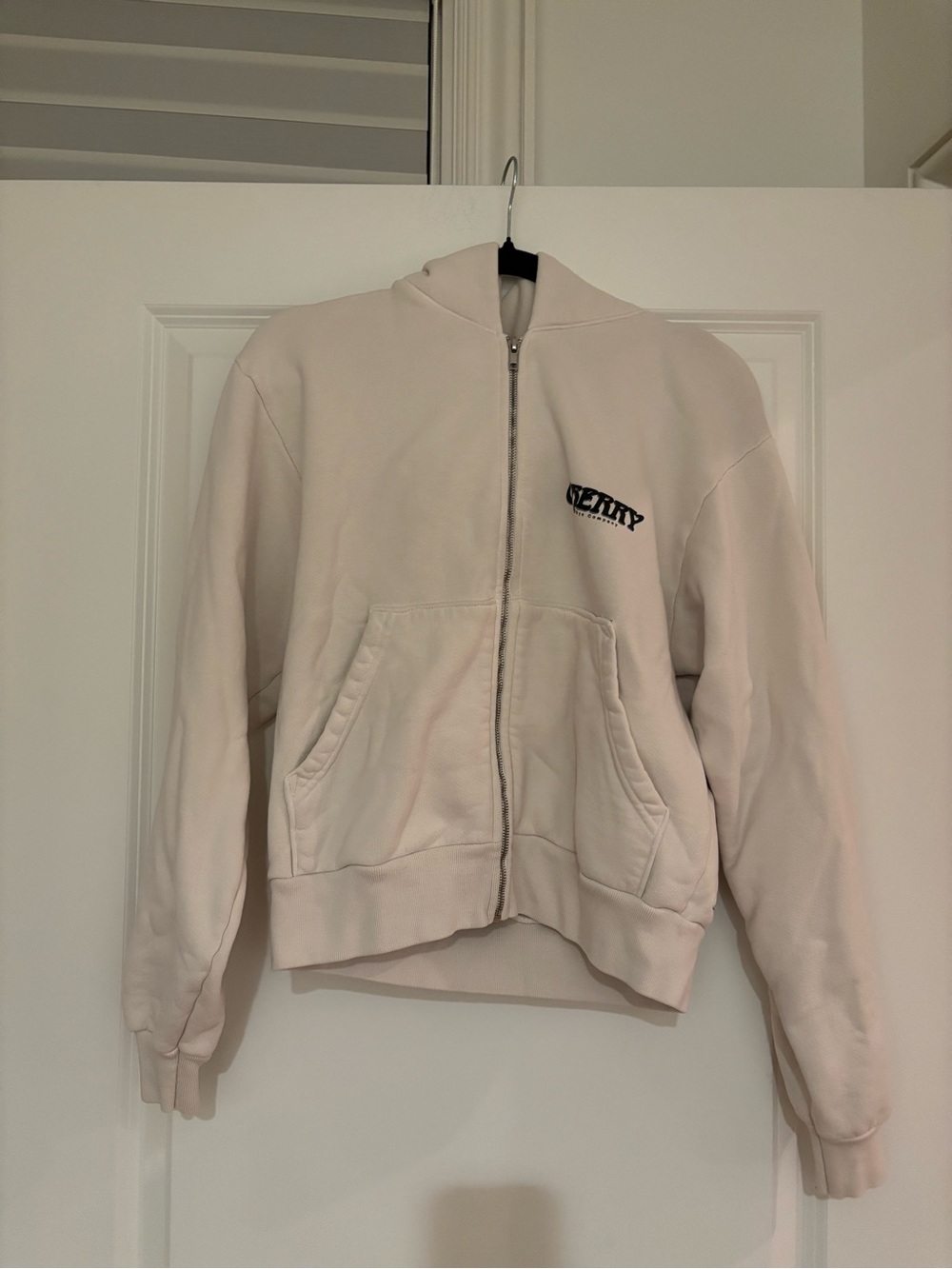 Cherry LA Dye Company Zip-Up Hoodie Jacket Size Small